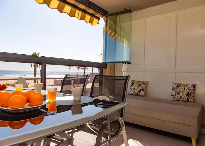 아파트 Beachfront Espacio *
