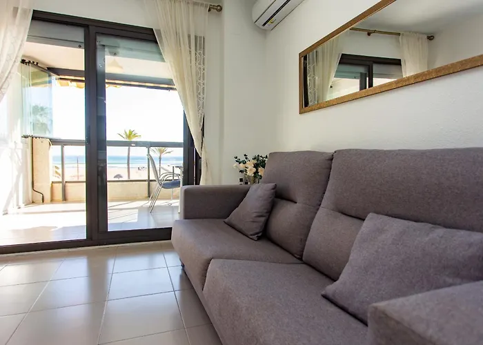 아파트 Beachfront Espacio 쿠엘라